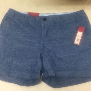 Merona blue chino shorts